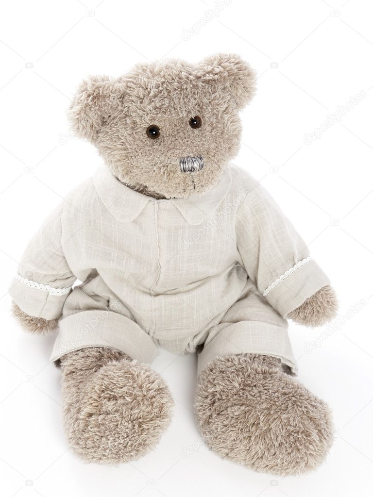 teddy with clothes