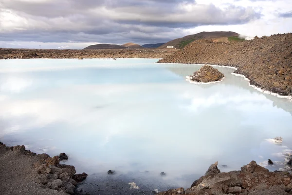 蓝色礁湖冰岛 — 图库照片