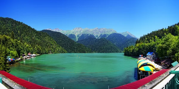 stock image Abkhazia, lake Ritsa