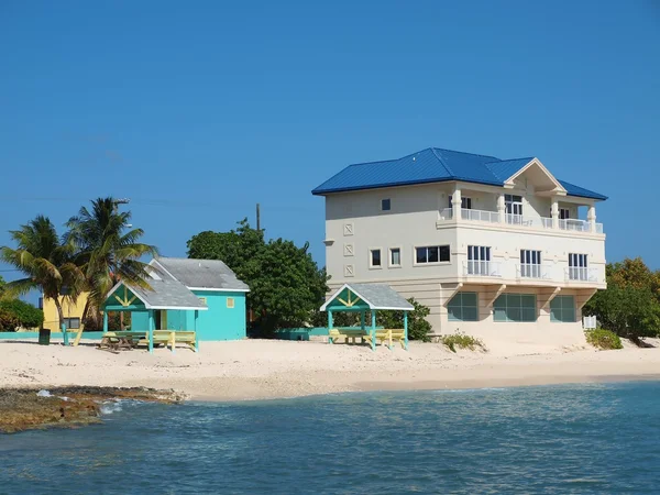 Pláž grand cayman, Kajmanské ostrovy — Stock fotografie