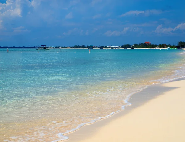 Siedem metrów plaży klasyczne Karaibów — Zdjęcie stockowe