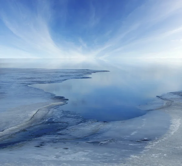 Buz erimesi — Stok fotoğraf