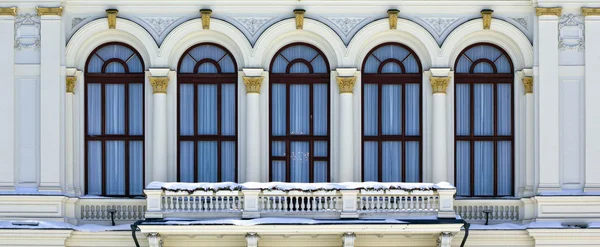 stock image Balcony of a Tampere city hall