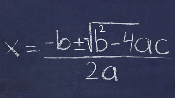 stock image Chalkboard equation