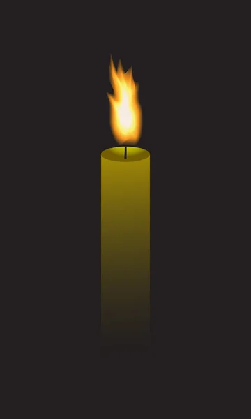 Свічка — стоковий вектор