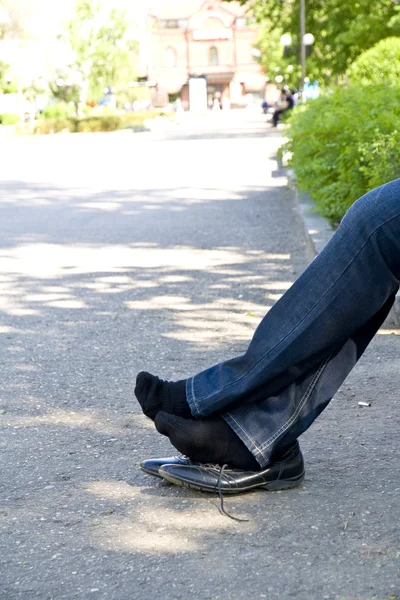 stock image Rest in a city