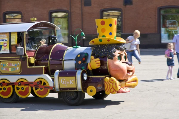 Children's steam locomotive Royalty Free Stock Photos
