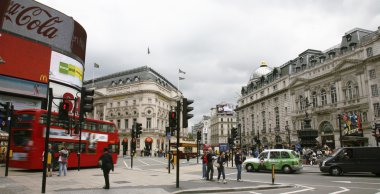 View of Piccadilly Circus, 2010 clipart