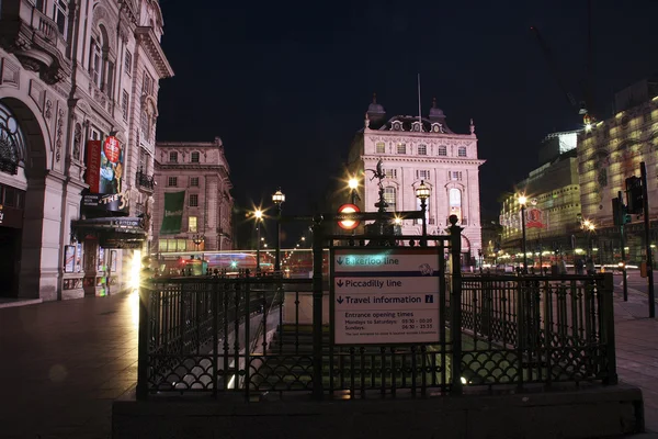 Veduta di Piccadilly Circus, 2010 — Foto Stock