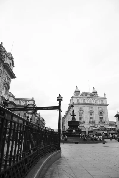 Vista de Piccadilly Circus, 2010 — Foto de Stock