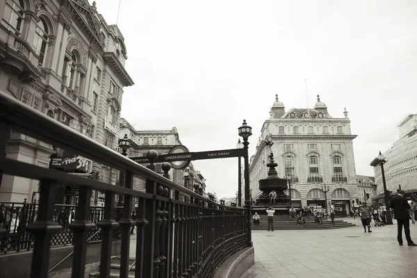 Veduta di Piccadilly Circus, 2010 — Foto Stock
