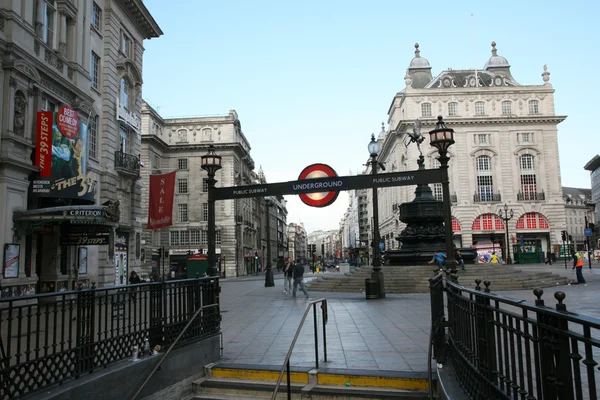 Vista de Piccadilly Circus, 2010 — Foto de Stock