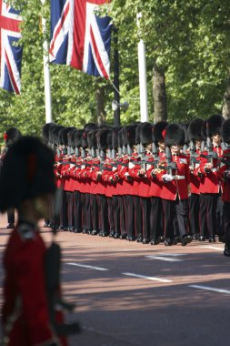 het queen's verjaardag parade