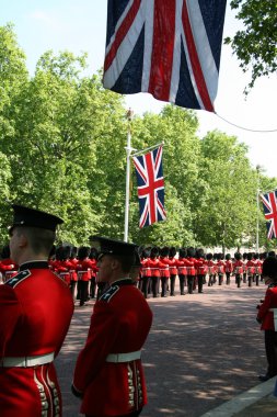 het queen's verjaardag parade