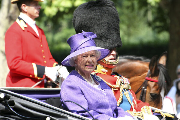 Queen Elizabeth II and Prince Philip Stock Image