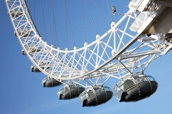 London Eye, millenniumi kerék — Stock Fotó