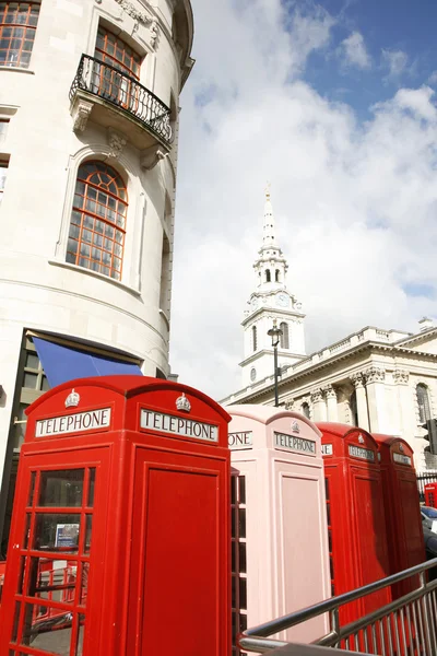 Cabina telefónica de Londres — Foto de Stock