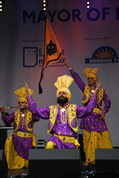 Performers at 2012 Visakhi Festival — Stock Photo, Image