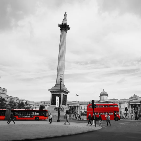 Plac Trafalgar square — Zdjęcie stockowe