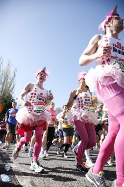 London Marathon, 2012 clipart