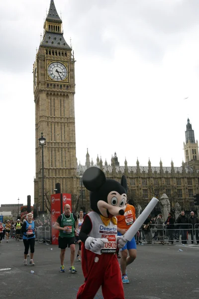 Londýn maratónu, 2012 — Stock fotografie