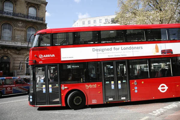 Νέο λεωφορείο για Λονδίνο — Φωτογραφία Αρχείου
