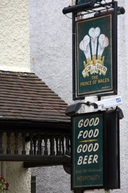 English pub sign clipart