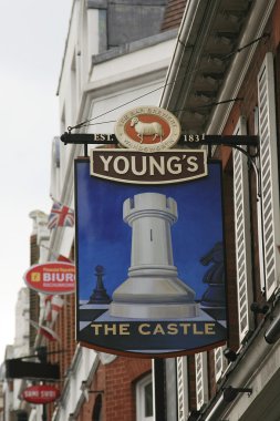 English pub sign clipart