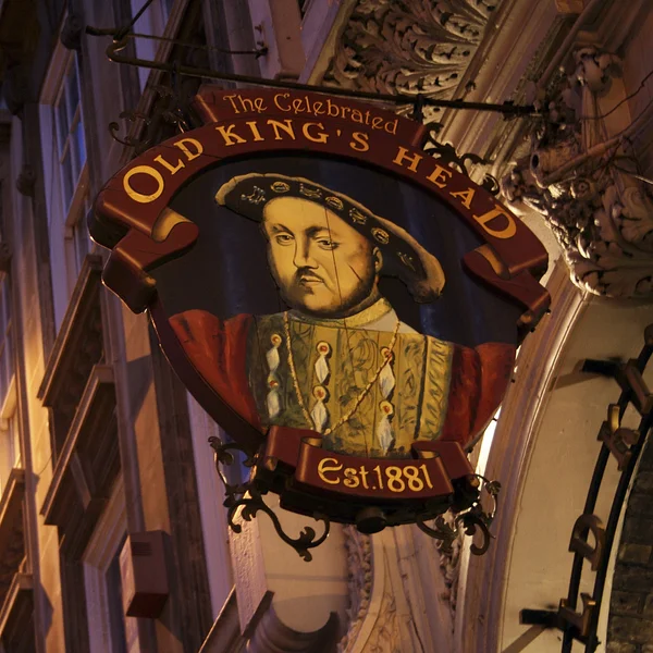 stock image English pub sign