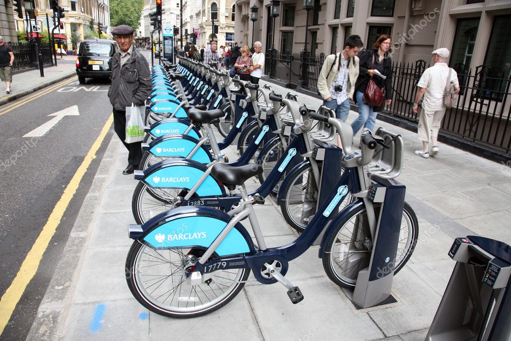 London's Bicycle Sharing Scheme – Stock Editorial Photo © Anizza #9724755