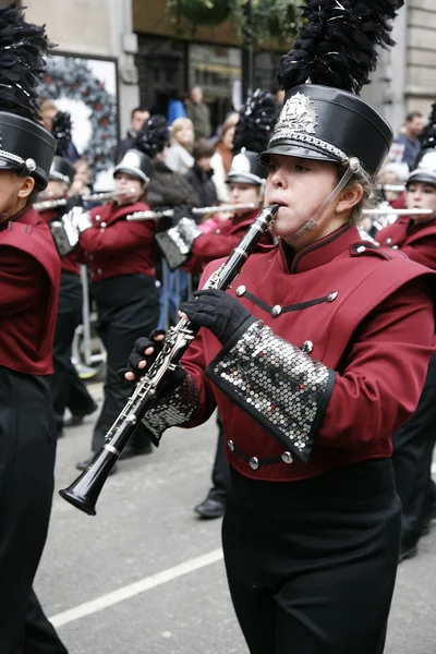Новогодний парад в Лондоне — стоковое фото