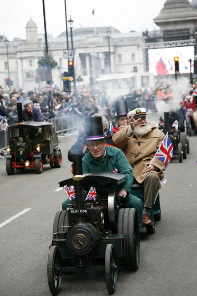 在伦敦的新的一年的国庆阅兵 — 图库照片