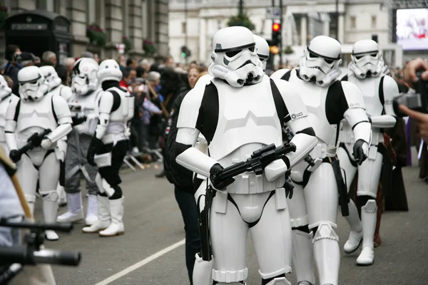 Novoroční den parade v Londýně — Stock fotografie