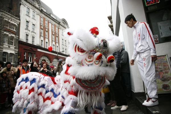 Celebrazione del capodanno cinese, 2012 — Foto Stock