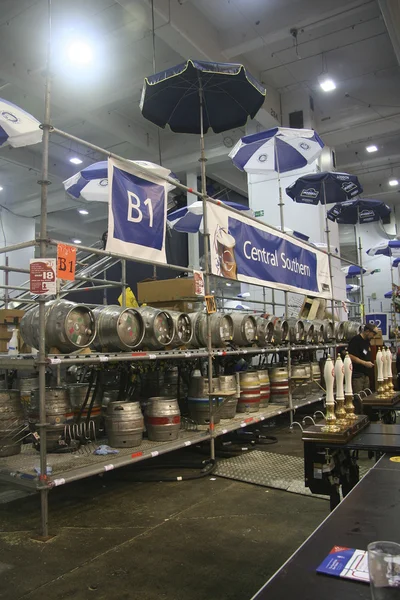 Cask Beer of The Great British Beer Festival — Stock Photo, Image