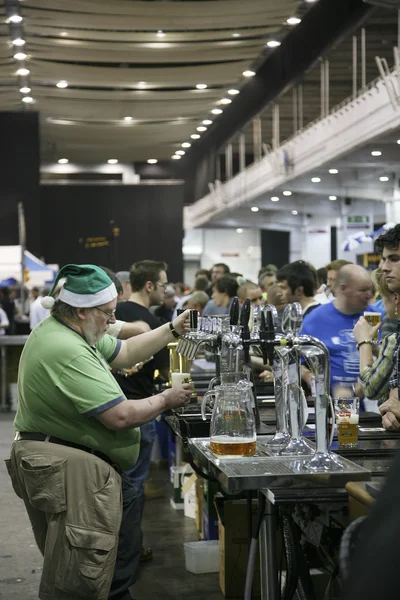 Brewers of The Great British Beer Festival — Stock Photo, Image