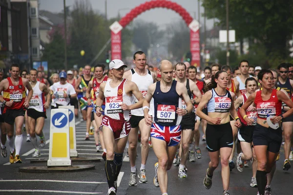 런던 마라톤, 2010 — 스톡 사진