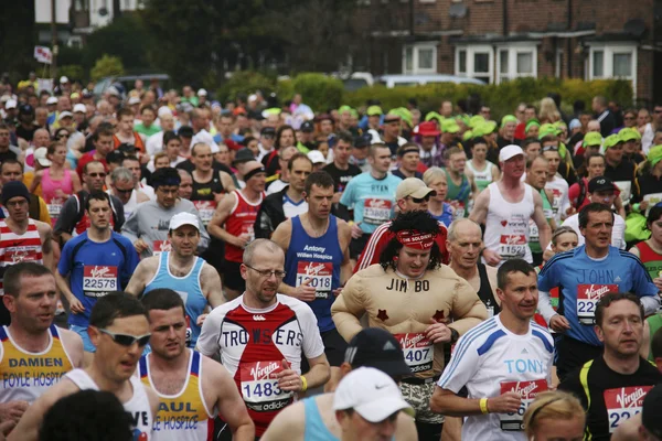 Marathon van Londen 2010 — Stockfoto