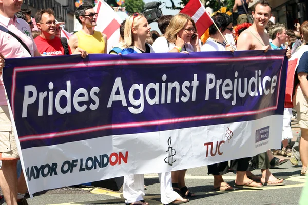 Desfile del orgullo gay — Foto de Stock