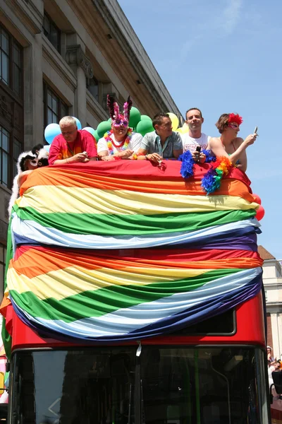 Parada dumy gejowskiej — Zdjęcie stockowe