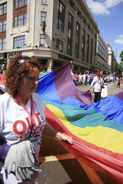 Desfile del orgullo gay — Foto de Stock