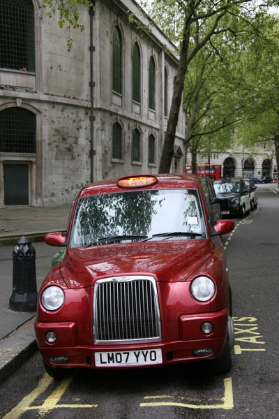 伦敦出租车 — 图库照片