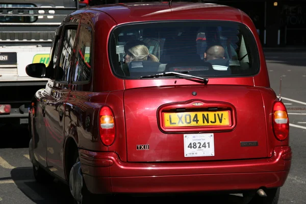 Londen taxi — Stockfoto