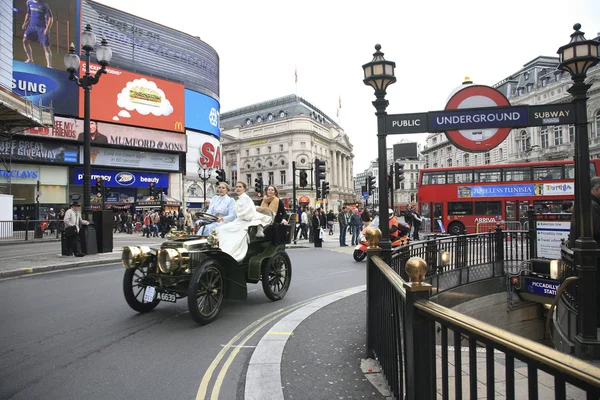 stock image London to Brighton Veteran Car Run