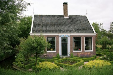 zaanse Schans'a geleneksel evin