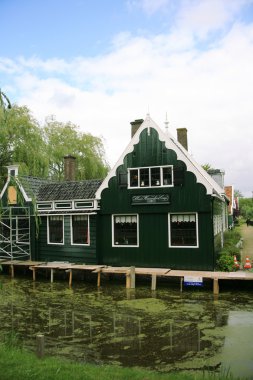 zaanse Schans'a geleneksel evin