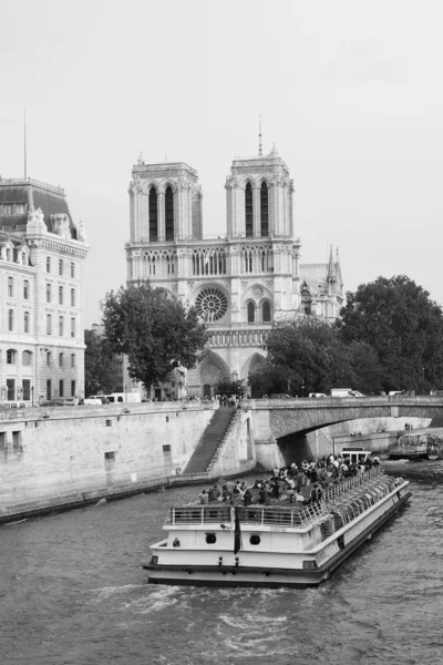 Notre Dame, west facade — Stock Photo, Image