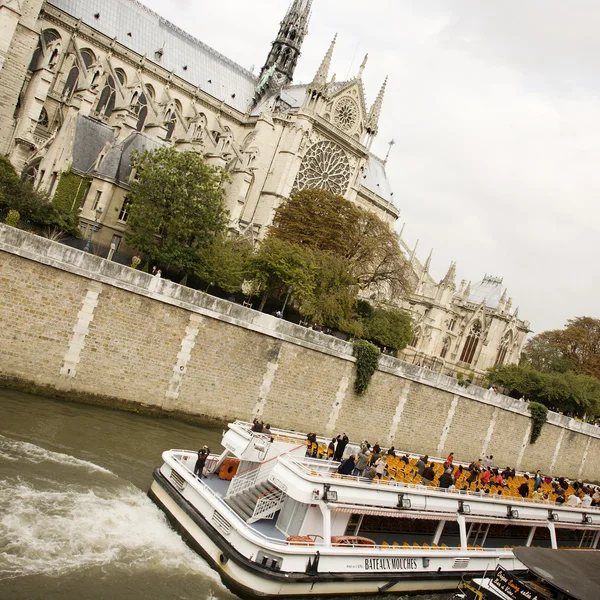 stock image Notre Dame, east facade