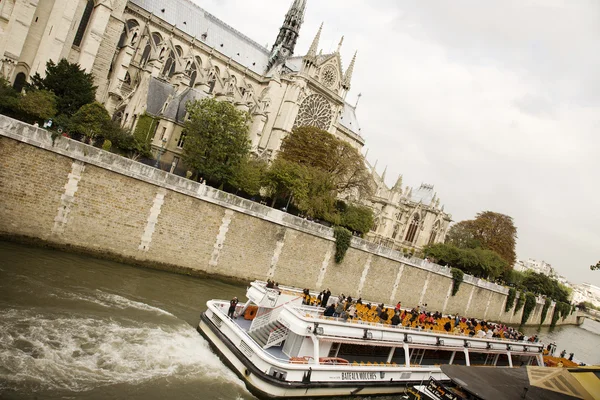 stock image Notre Dame, east facade