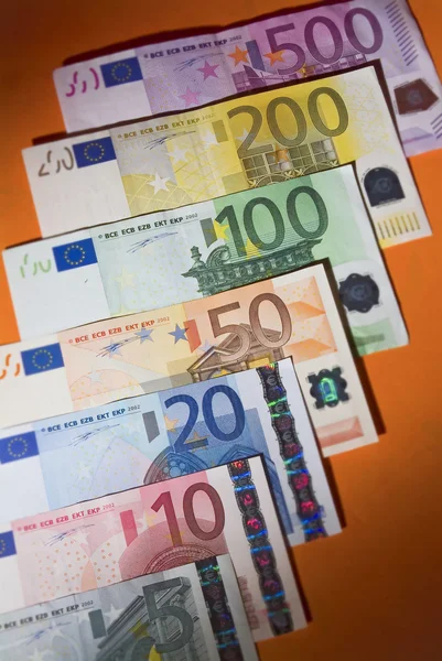 Τραπεζογραμμάτια ευρώ — Φωτογραφία Αρχείου